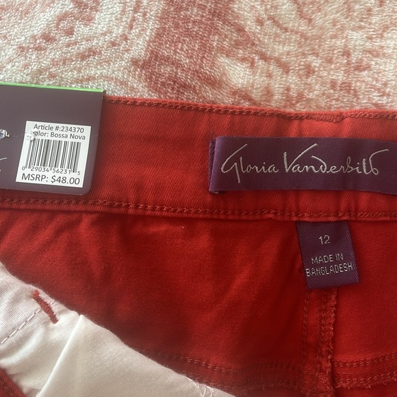 NWT Gloria Vanderbilt Slim Leg Jean Pants 👖 - Picture 3 of 3